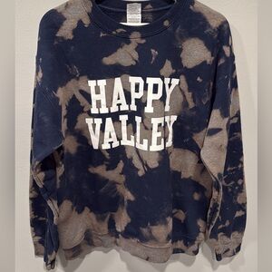 Penn State Happy Valley Bleach Tie-Dye Sweatshirt